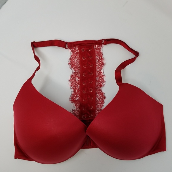 Victoria's Secret Other - Victoria's Secret 34D push-up laced back red